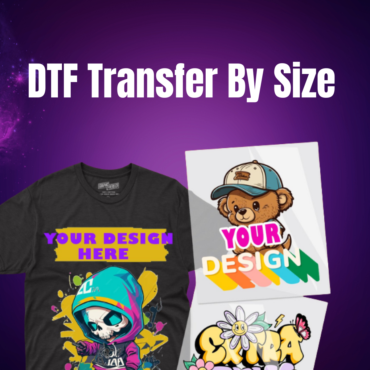 DTF Transfers By Size